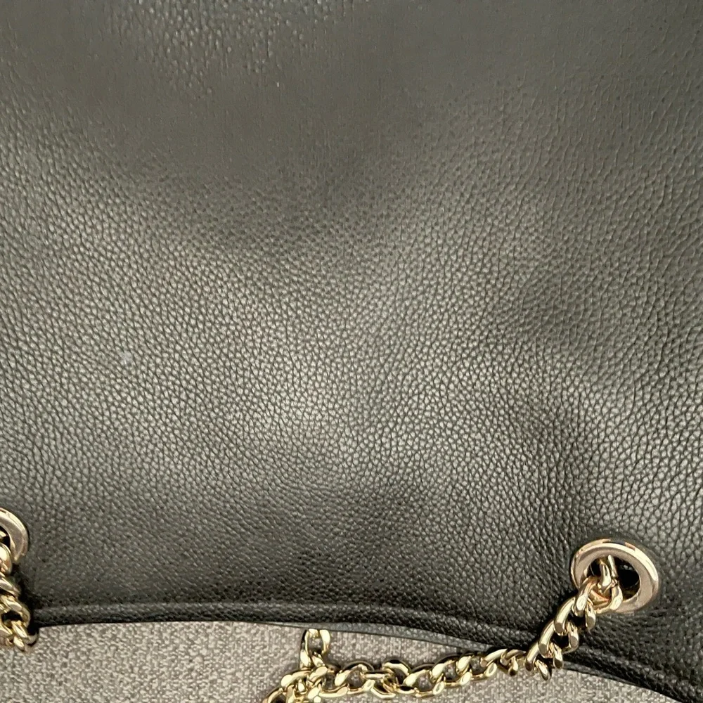 Kate Spade Black Shoulder Bag with Gold Chain - Picture 7 of 10